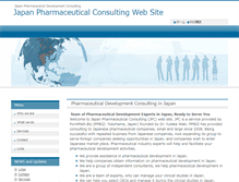 Tablet Screenshot of jpharmaconsult.com
